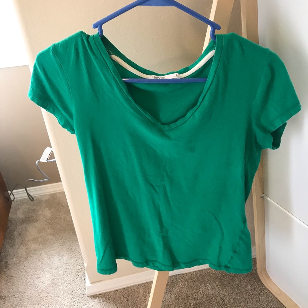 green shirt